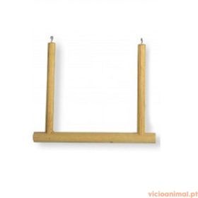 Baloiço em Madeira p/ Aves