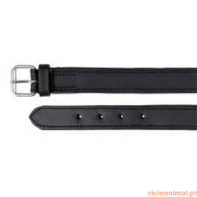 Coleira Couro Preto