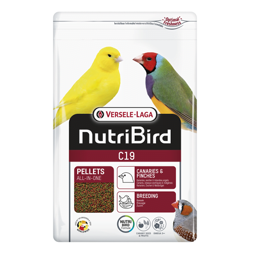nutribird c19,nutribird,granulado,canários