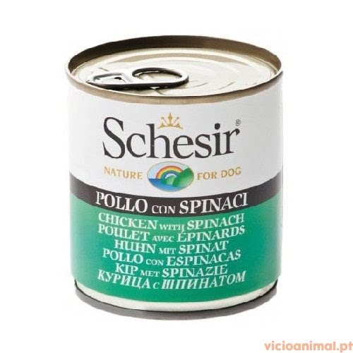 schesir, alimentos humido, frango, cenoura, atum, ervilha