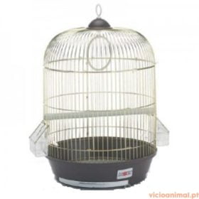 Gaiola Redonda Dourada Grande