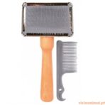 Cardadeira Macia c/ Limpa Escova
