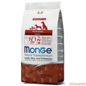 Monge All Breeds Adult Borrego, Arroz & Batata