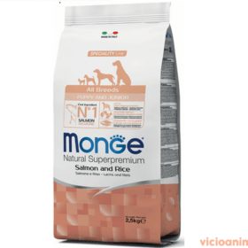 Monge All Breeds Puppy Salmão & Arroz