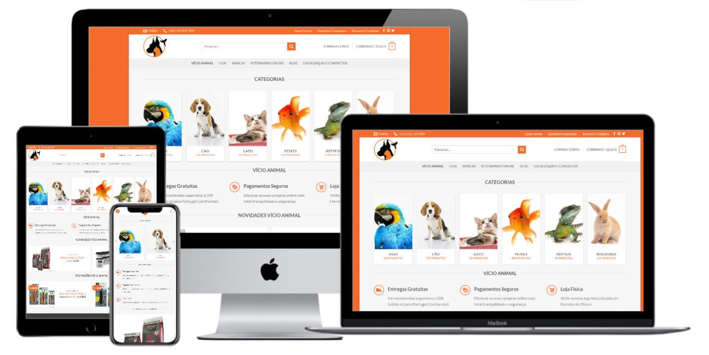 A nossa Loja Online está de volta :)