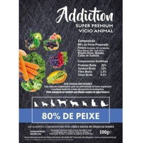 Addiction Snack Grain Free Fish 100gr