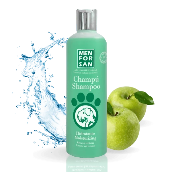 champo hidratante,champo com maça,men for san,champo para cão