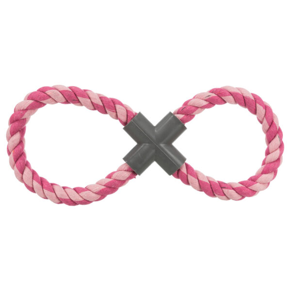 corda em oito,corda multicolorida,algodão natural