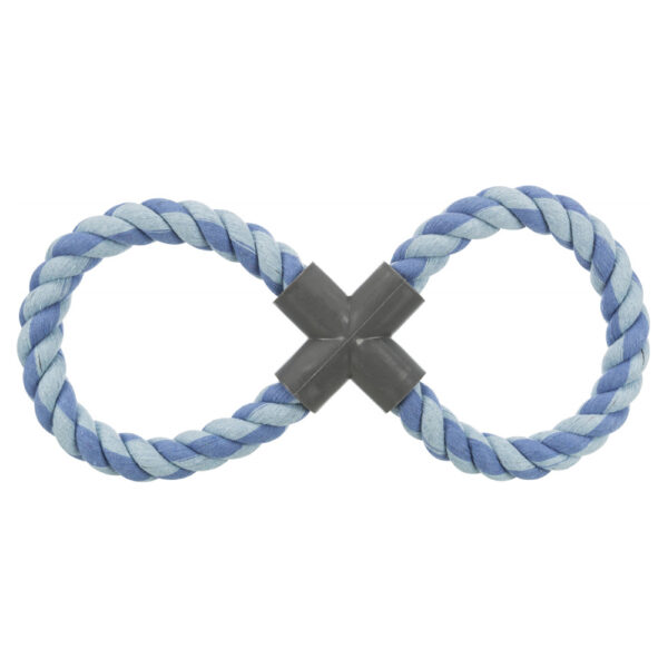 corda em oito,corda multicolorida,algodão natural