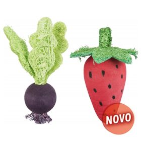 Morango e Beterraba em Madeira e Lufa