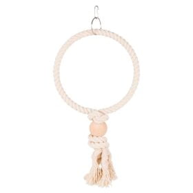 Argola em Algodão c/ Madeira